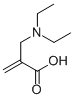 2-二乙基氨基甲基-丙烯酸结构式_27315-98-6结构式