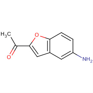 1-(5-氨基-1-苯并呋喃-2-基)乙酮结构式_27408-34-0结构式