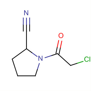 (9ci)-1-(氯乙酰基)-2-吡咯烷甲腈结构式_274901-37-0结构式