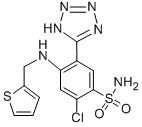 Azosemide Structure,27589-33-9Structure