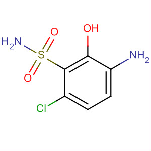 3-氨基-6-氯-2-羟基苯磺酰胺结构式_276702-20-6结构式