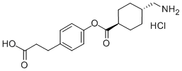 Cetraxate hydrochloride Structure,27724-96-5Structure