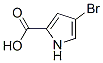 4-溴-1H-吡咯-2-羧酸结构式_27746-02-7结构式
