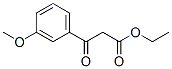 3-(3-Methoxy-phenyl)-3-oxo-propionic acid ethyl ester Structure,27834-99-7Structure