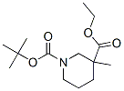 N-boc-3-methylnipecotic acid ethyl ester;dimethylethyl) 3-ethyl ester Structure,278789-43-8Structure