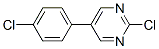 2-Chloro-5-(4-chlorophenyl)pyrimidine Structure,27956-40-7Structure