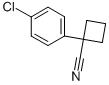 1-(4-氯苯基)-1-氰基环丁烷结构式_28049-61-8结构式