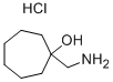 1-(氨基甲基)-环庚醇盐酸盐结构式_2815-39-6结构式