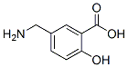 5-氨基甲基-2-羟基苯甲酸结构式_2820-31-7结构式