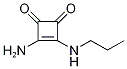 3-氨基-4-(丙基氨基)-3-环丁烯-1,2-二酮结构式_282093-54-3结构式
