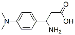 3-氨基-3-(4-二甲基氨基苯基)-丙酸结构式_282524-80-5结构式