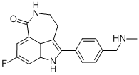 6H-Pyrrolo[4,3,2-ef][2]benzazepin-6-one, 8-fluoro-1,3,4,5-tetrahydro-2-[4-[(methylamino)methyl]phenyl]- Structure,283173-50-2Structure
