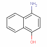 4-氨基-1-萘酚结构式_2834-90-4结构式
