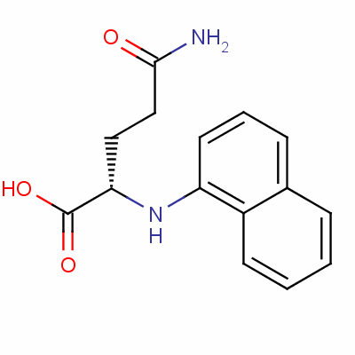 L-谷氨酸 γ-(α-萘酰胺)结构式_28401-75-4结构式