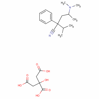 柠檬酸异米尼尔结构式_28416-66-2结构式