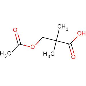 3-(乙酰基氧基)-2,2-二甲基丙酸结构式_2843-16-5结构式