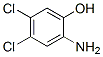2-氨基-4,5-二氯苯酚结构式_28443-57-4结构式