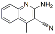 2-氨基-4-甲基喹啉-3-甲腈结构式_28448-11-5结构式