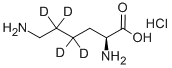 L-赖氨酸盐酸盐-D4结构式_284664-96-6结构式