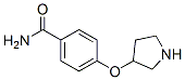 4-(吡咯烷-3-基氧基)苯甲酰胺结构式_28490-66-6结构式