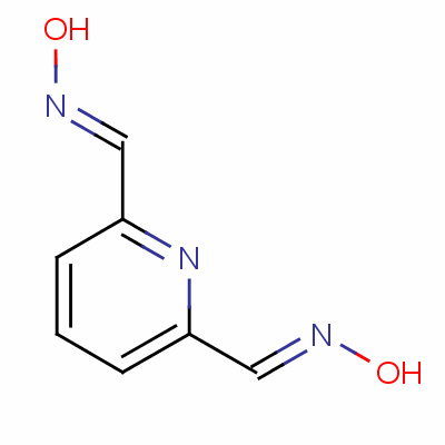 2,6-吡啶二羧醛,2,6-二肟结构式_2851-68-5结构式