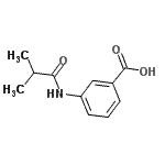 3-(异丁基氨基)苯甲酸结构式_28533-44-0结构式