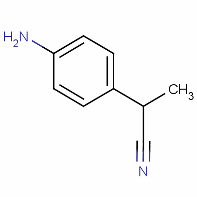 2-(4-氨基苯基)丙腈结构式_28694-90-8结构式