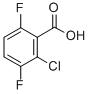 2-Chloro-3,6-difluorobenzoic acid Structure,287172-74-1Structure
