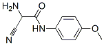 2-氨基-2-氰基-N-(4-甲氧基苯基)-乙酰胺结构式_287474-38-8结构式