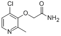 2-[(4-氯-2-甲基-3-吡啶)氧基]乙酰胺结构式_287923-40-4结构式