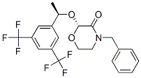 (2R)-4-苄基-2-[(1R)-1-[3,5-双(三氟甲基)苯基]乙氧基]吗啉-3-酮结构式_287930-75-0结构式