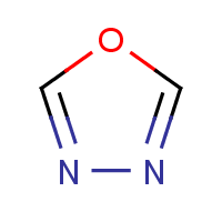 1,3,4-噁二唑结构式_288-99-3结构式