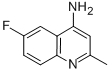 4-氨基-6-氟-2-甲基喹啉结构式_288151-49-5结构式