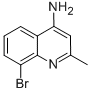 4-氨基-8-溴-2-甲基喹啉结构式_288151-51-9结构式