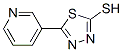 5-吡啶-3-基-1,3,4-噻二唑-2-硫醇结构式_28819-38-7结构式