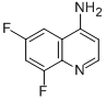 4-氨基-6,7-二氟喹啉结构式_288371-41-5结构式