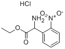 氨基-(2-硝基-苯基)-乙酸乙酯盐酸盐结构式_288591-66-2结构式