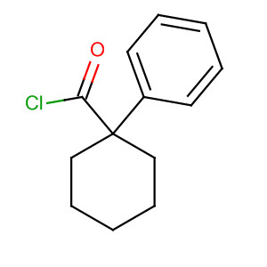 1-苯基环己烷羰酰氯结构式_2890-42-8结构式