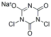 二氯异氰尿酸钠结构式_2893-78-9结构式