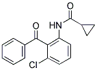 2-环丙基甲酰胺咪唑-5-氯苯甲酮结构式_2896-97-1结构式