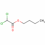 2,2-二氯-乙酸丁酯结构式_29003-73-4结构式