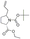 (2S)-1-tert-butyl 2-ethyl 5-allylpyrrolidine-1,2-dicarboxylate Structure,291517-55-0Structure