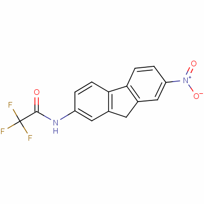 2,2,2-三氟-n-(7-硝基-9h-芴-2-基)-乙酰胺结构式_2926-70-7结构式