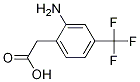 2-(2-氨基-4-(三氟甲基)苯基)乙酸结构式_292621-43-3结构式