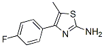 4-(4-Fluorophenyl)-5-methyl-1,3-thiazol-2-ylamine Structure,2928-00-9Structure