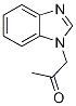 (9ci)-1-(1H-苯并咪唑-1-基)-2-丙酮结构式_294199-10-3结构式
