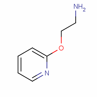 2-(2-吡啶氧基)乙胺结构式_29450-07-5结构式