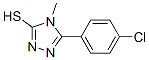 5-(4-Chlorophenyl)-4-methyl-4H-1,2,4-triazole-3-thiol Structure,29527-27-3Structure