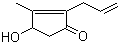 2-丙烯基-3-甲基-4-羟基-2-环戊烯-1-酮结构式_29605-88-7结构式
