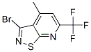 3-Bromo-4-methyl-6-(trifluoromethyl)isothiazolo[5,4-b]pyridine Structure,296797-18-7Structure